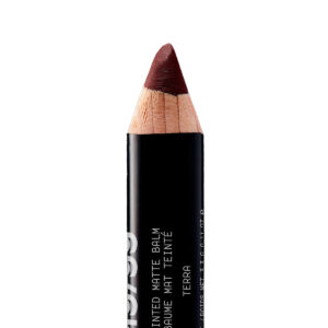19/99 Tinted Matte Balm Terra is a universally flattering plum shade.