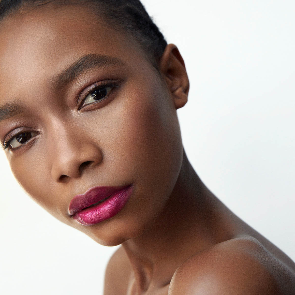 Manasi 7 Fuchsine All Over Colour is a bold and daring lip and cheek colour, a great alternative to a classic red.