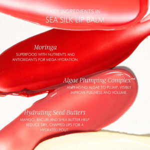 MARA Sea Silk Lip Balm Trio comes in 3 goregous shades for luscious, plump, hydrated lips.