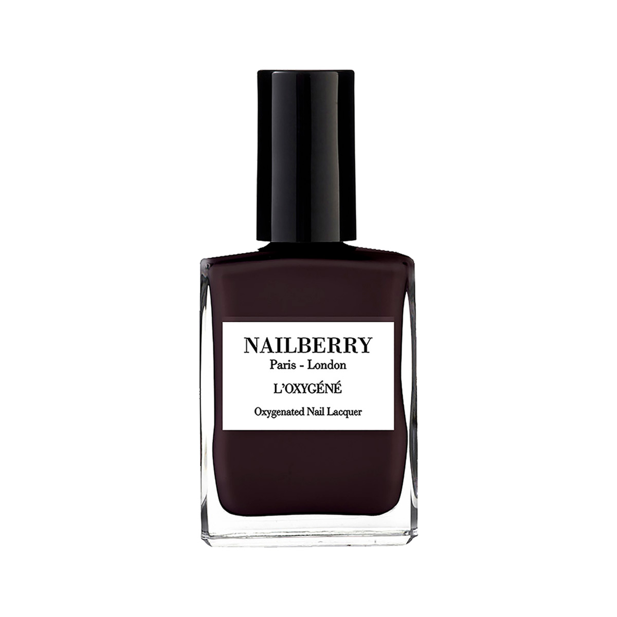 Shop Nailberry L'Oxygene Nail Polish Hot Coco at Inspire Beauty, a rich cocoa espresso hue.