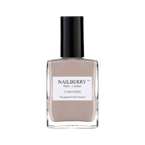 Shop Nailberry L'Oxygene Nail Polish Simplicity at Inspire Beauty, an opaque creamy beige nail lacquer.