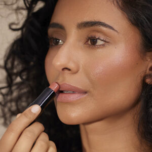 Henne Organics Luxury Lip Tint Bare is a sheer buildable lip color.