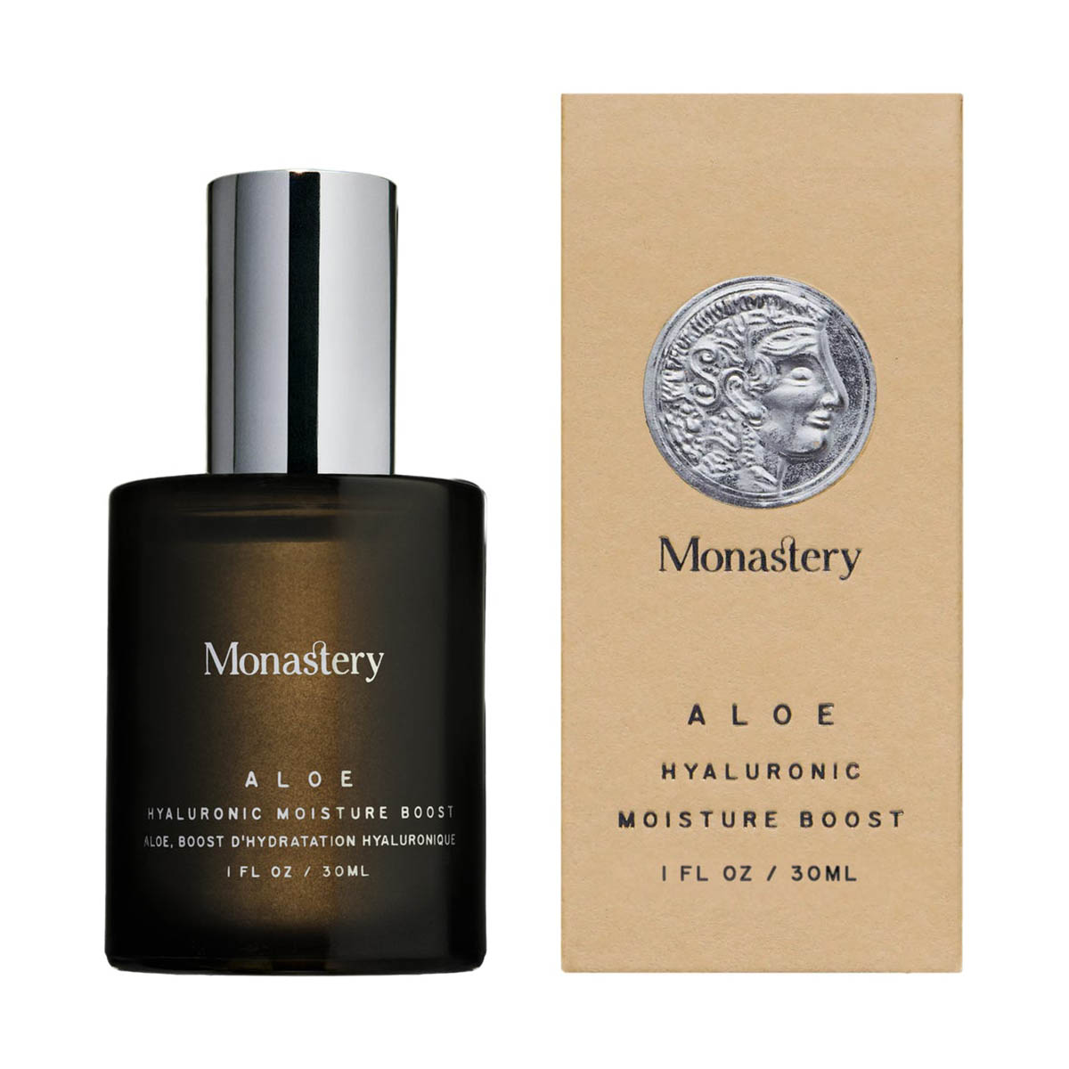 Shop Monastery Aloe Hyaluronic Moisture Boost in travel size at Inspire Beauty.