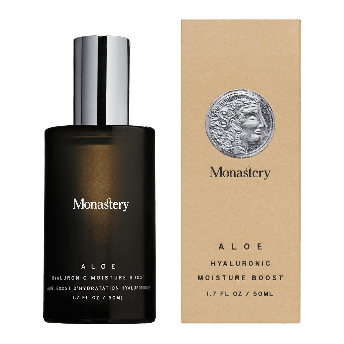 Monastery Made Aloe Hyaluronic Moisture Boost is a gel serum that feels ultra-light and gives skin a serious boost in hydration thanks to two molecular weights of hyaluronic acid.