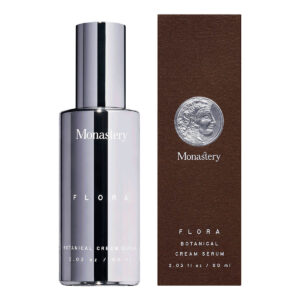 Monastery Made Flora Botanical Cream Serum is a lightweight serum moisturizer that keeps skin soft and supple.