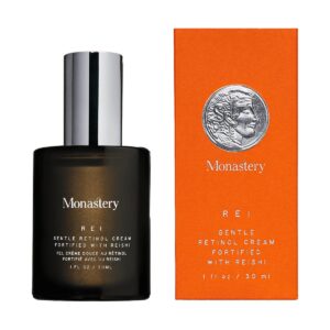 Monastery Made Rei Gentle Retinol Cream is a deeply hydrating and nourishing retinol to smooth, firm and rejuvenate skin.