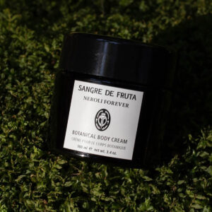 Sangre De Fruta Neroli Forever Botanical Body Cream available at Inspire Beauty.