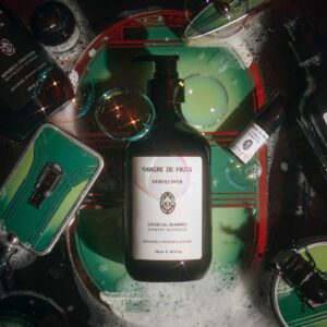 Sangre De Fruta Neroli Noir Botanical Shampoo available at Inspire Beauty.