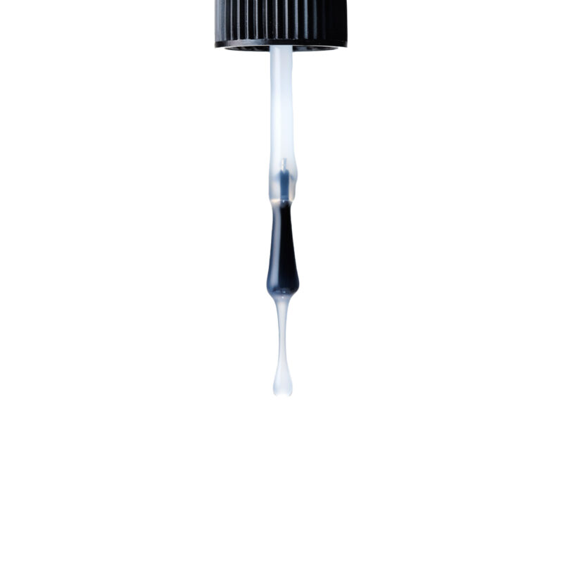 SSONE Matte Coat Nail Lacquer, a long wear top coat with a matte finish