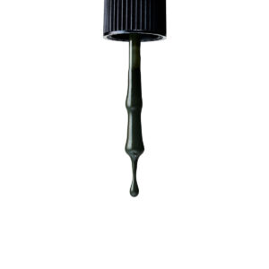 SSONE Pine Nail Lacquer, a winter olive hue.