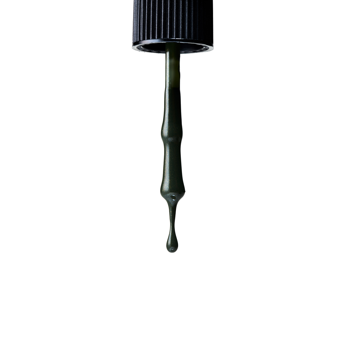 SSONE Pine Nail Lacquer, a winter olive hue.