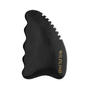 Shop Wildling Aura Stone at Inspire Beauty, a bian stone body gua sha tool to tighten, tone, sculpt and smooth the skin.