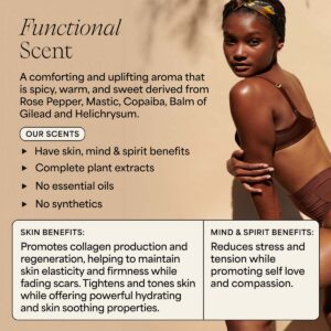 Wildling Aura Toning Body Oil has a warm-spicy-sweet aroma to encourage vitality and flow.