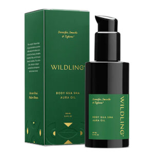 Wildling Aura Rose Pepper Body Toning Oil is a potent body oil that targets the appearance of dimpled skin.