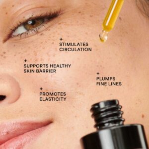 Wildling Empress Barrier Oil plumps skin and supports a healthy skin barrier.