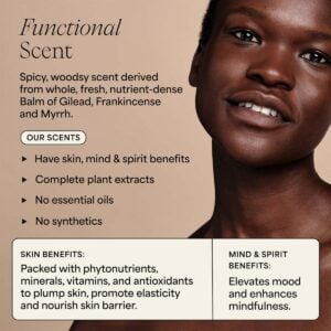 Wildling Emporess Oil has a spicy, woodsy scent that elevates mood and enhances mindfulness.