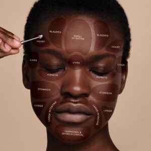 Use Wildling Skin Reflexology Spoon to release tension in the face and firm the skin.