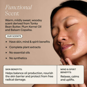 Wildling Starnectar Barrier Protect Jelly Cleanser has a warm, woody scent to calm and uplift.