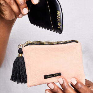Wildling Stone Pouch to store your Wildling gua sha tools.