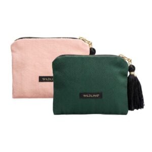 Shop Wildling Beauty Stone Pouch in Sunstone and Emerald at Inspire Beauty.