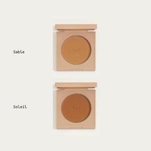 Swatches of Wonderblush Le Hale Bronzing Powder