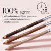 RMS brow pencils add definition and natural enhance brows.