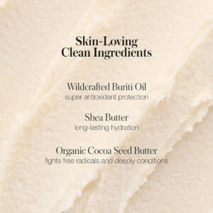 RMS Lip2Cheek brings together wildcrafted buriti oil plus shea and cocoa butters for smooth application for lush lips and naturally blushed cheeks.