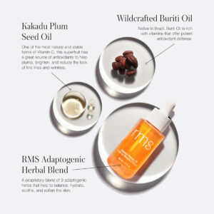 RMS Beauty Kakadu Beauty Oil is a potent blend of deeply nourishing oils.