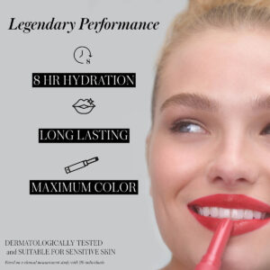 RMS Legendary Serum Lipstick is hydrating, long-lasting and has maxiumum color payoff.