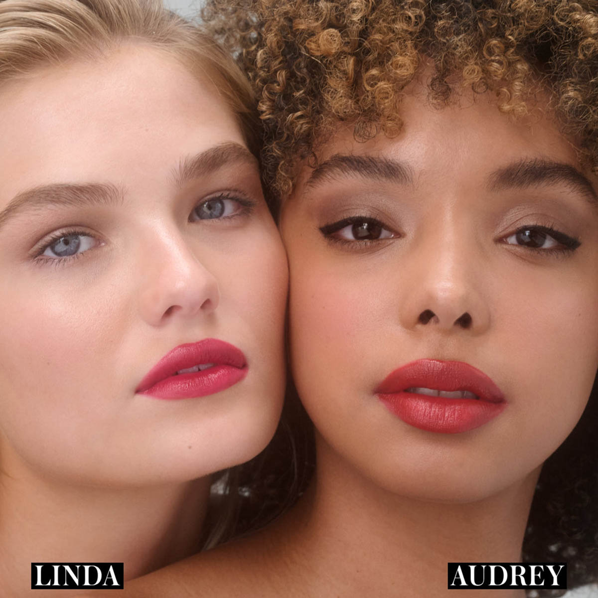 RMS Beauty Legendary Serum Lipstick shades Linda and Audrey