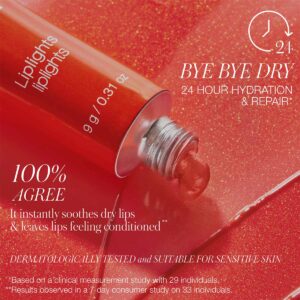 RMS Beauty Liplights Cream Lip Gloss instantly soothes dry lips as it plumps and conditions.