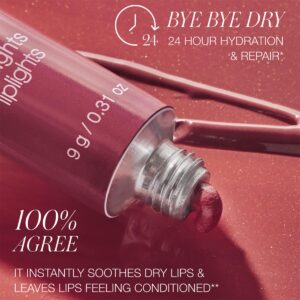 RMS Beauty Liplights Cream Lip Gloss instantly soothes dry lips as it plumps and conditions.