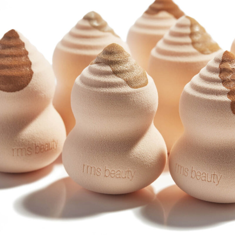 RMS Beauty Sponge makes applying and blending foundation and concealer seamless and effortless.
