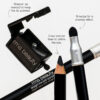 RMS Beauty Straight Line Kohl Eye Pencil RMS Straight Line Kohl Eye Pencil come with a sharpener and sponge tip for easy blending.