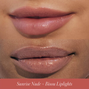 RMS Beauty Sunrise Nude Lip Pencil and Bare Liplights Cream Gloss