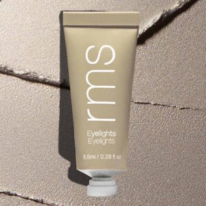 RMS Eyelights Cream Eyeshadow Eclipse is a mossy silver hue.
