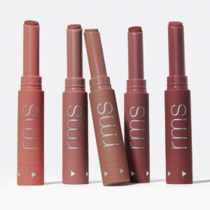 RMS Beauty Legendary Serum Lipstick The Nudes is a super lightweight yet pigmented, this non-drying water-based formula hydrates, smooths, and revitalizes lips with a soft, satin finish.