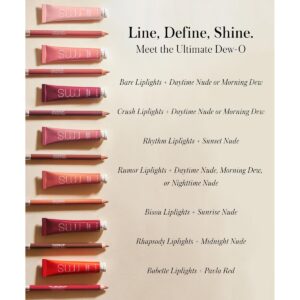 The perfect pairing of RMS Beauty Go Nude Lip Pencils and Liplights Cream Lip Gloss