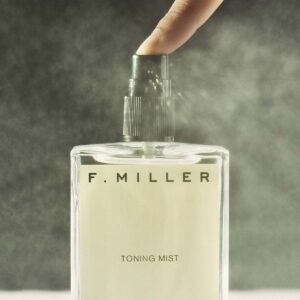 F. Miller Toning Mist is a potent moisture-boosting mist instantly hydrates and revitalizes skin, leaving a dewy, glowing complexion.