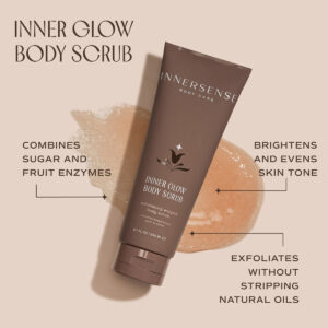 Innersense Inner Glow Body Scrub available at Inspire Beauty.