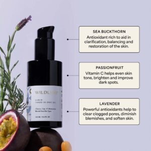 Willding Lumin Oil clarifies congested pores as it soothes and calms irritated skin.