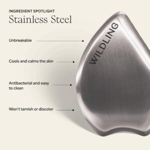 Wildling Empress Platinum is made of indestructible medical grade stainless steel.