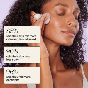 Wildling Lumin Mushroom is a facial massage tool designed to cool, de-puff, and calm the skin.