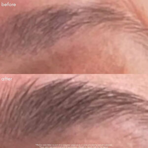 Use Maya Chia Power Fol Eyelash & Eyebrow Serum on eyebrows to enhance growth and fullness.