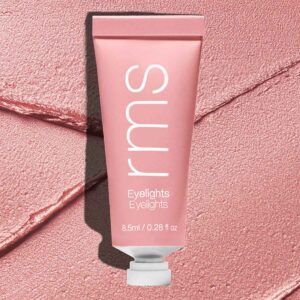 RMS Eyelights Cream Eyeshadow Luster is a magnetizing pink champagne hue.