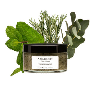 Nailberry The Exfoliator is an energizing body polish made with 100% natural ingredients.