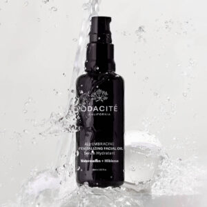 Use Odacité All-Embracing Revitalizing Facial Oil to enhance your glow.