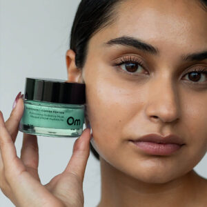 Unlock glass skin with Om Organics Adaptogen + Copper Peptide Multitasking Radiance Mask