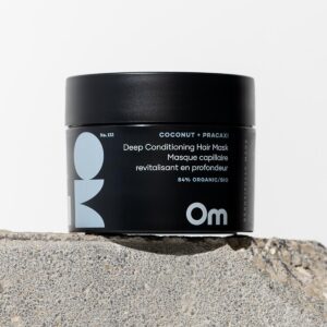 Shop Om Organics Coconut + Pracaxi Deep Conditioning Hair Mask at Inspire Beauty.