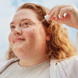 Three Ships Dew Drops Mushroom + Kakadu Plum Hyaluronic Acid Serum available at Inspire Beauty.